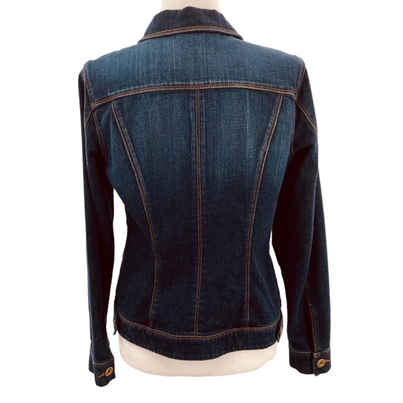 CABI Jeans Denim jacket size M - Picture 2 of 7